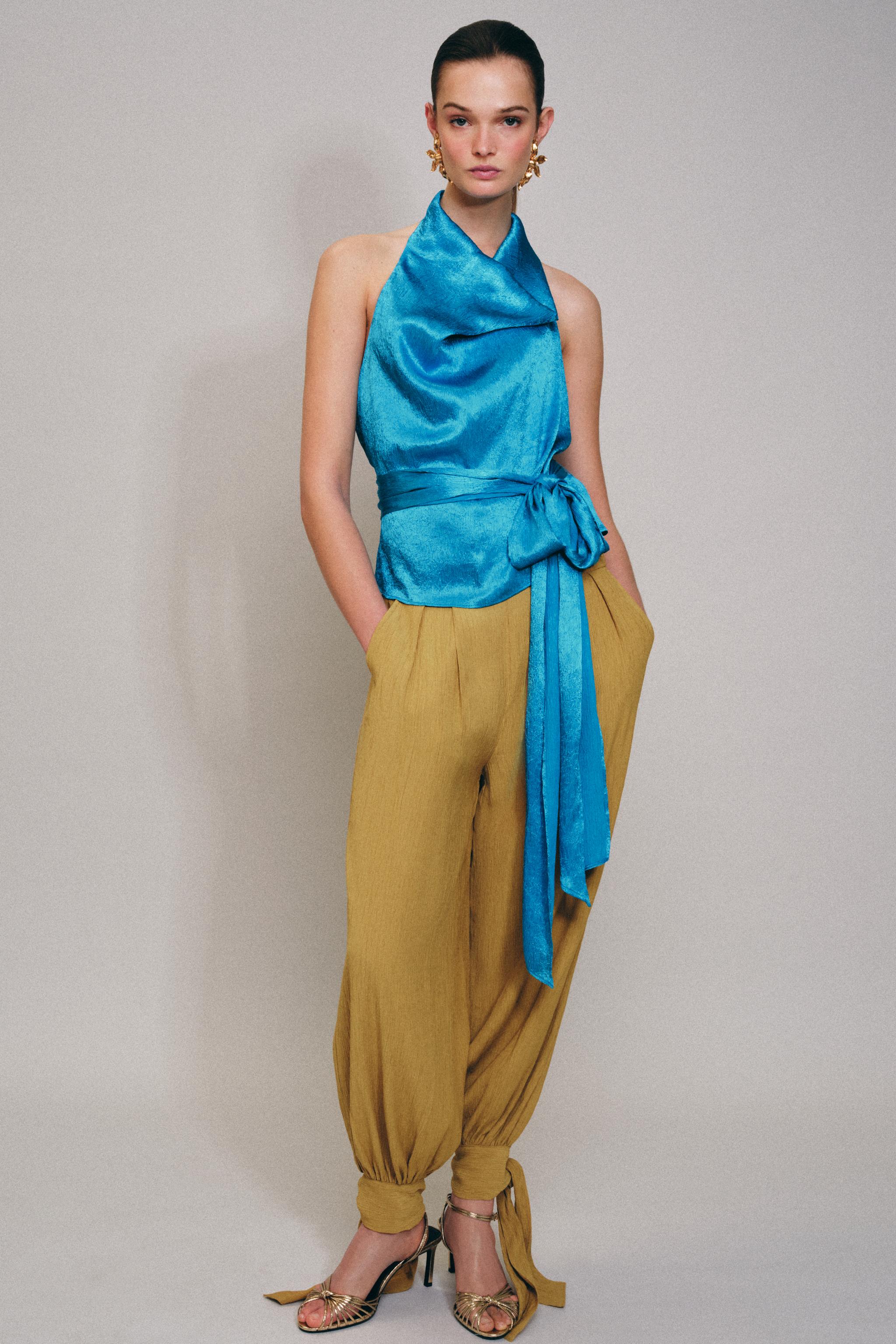 BOW BALLOON PANTS